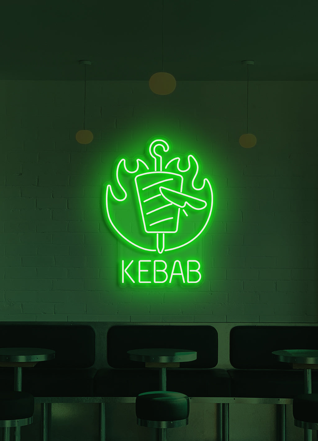 Kebab - LED Neondecke