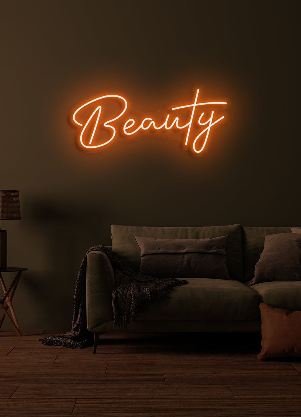 Beauty - LED Neon-Schirm