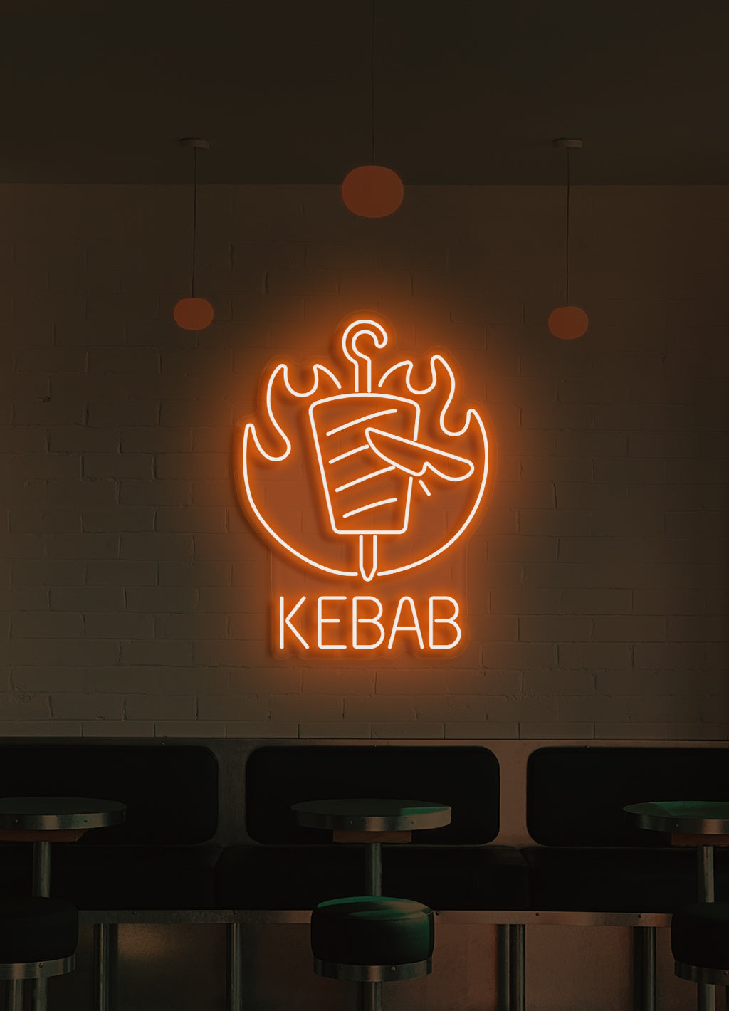 Kebab - LED Neondecke