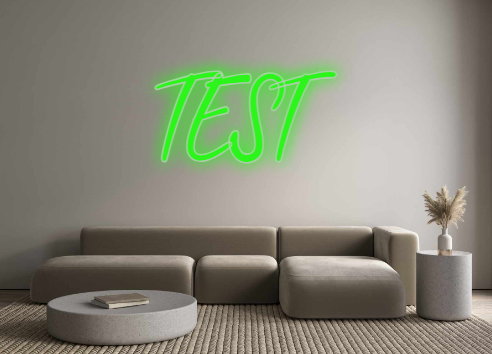 Benutzerdefiniertes Neon: TEST