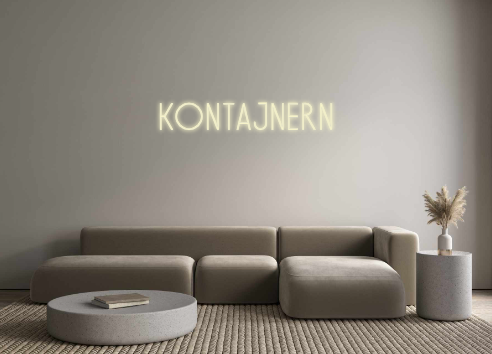 Benutzerdefiniertes Neon: Kontajnern