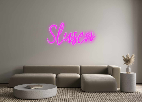 Benutzerdefiniertes Neon: Slusen