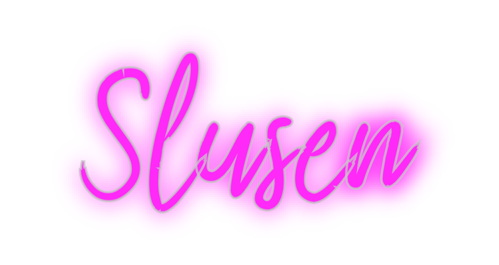Benutzerdefiniertes Neon: Slusen