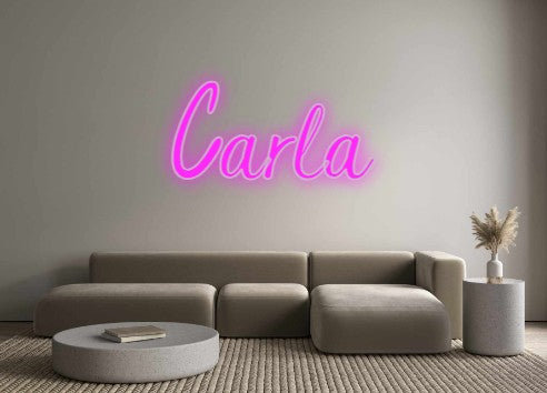 Benutzerdefiniertes Neon: Carla