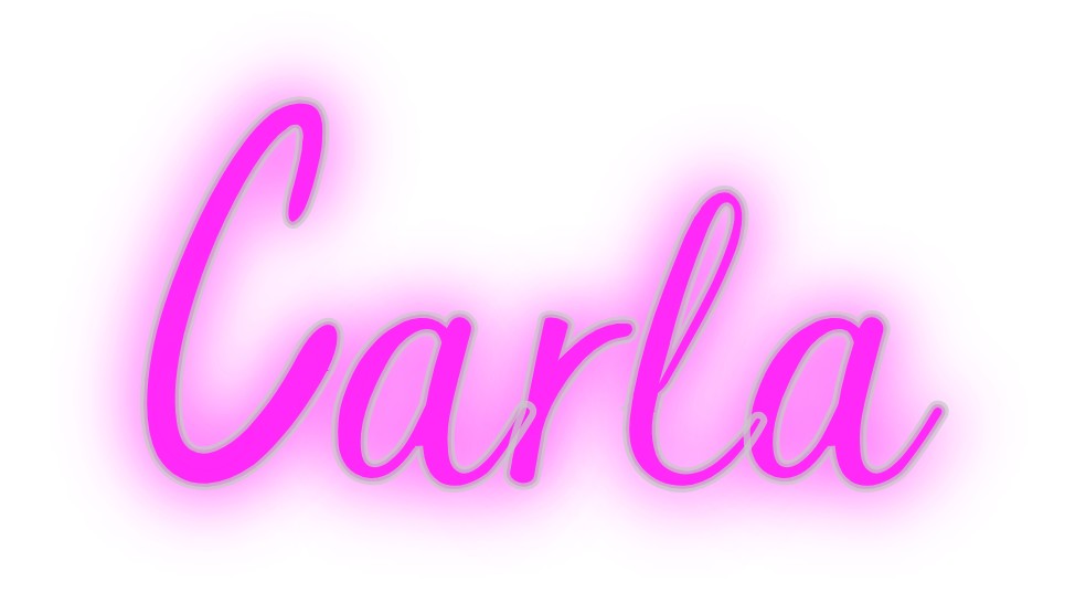Benutzerdefiniertes Neon: Carla