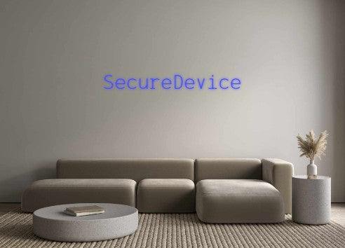Custom Neon: SecureDevice