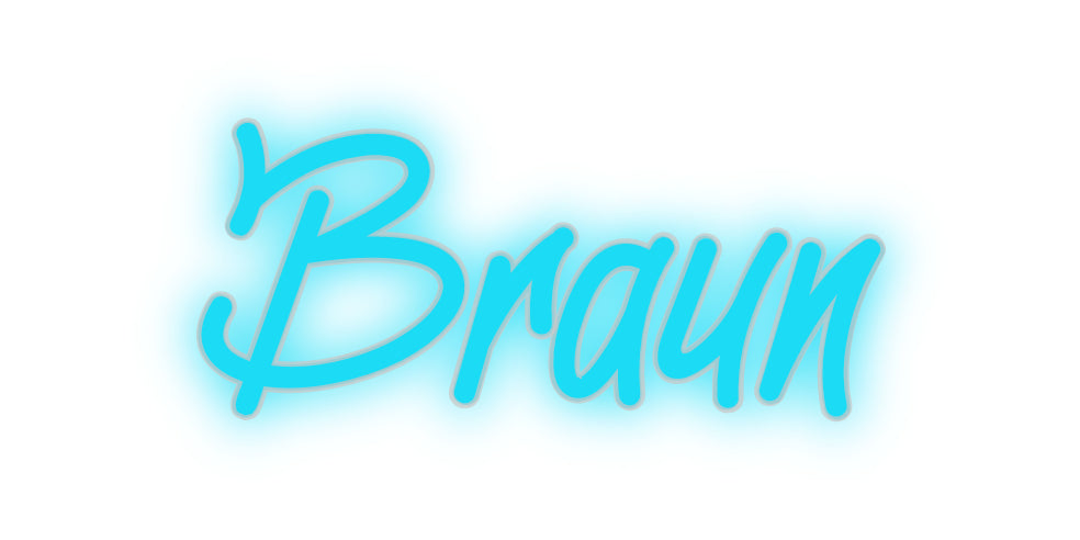 Benutzerdefiniertes Neon: Braun