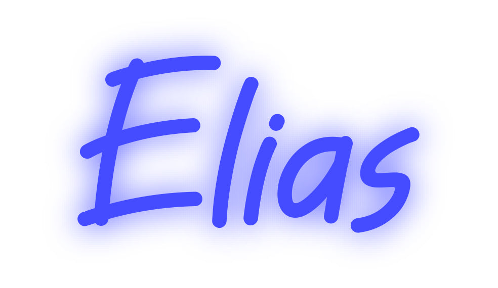 Benutzerdefiniertes Neon: Elias