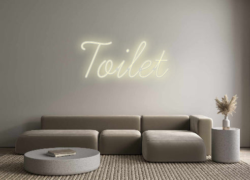 Custom Neon: Toilet