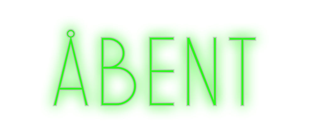 Custom Neon: ÅBENT