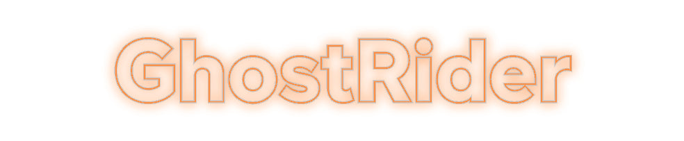 Benutzerdefiniertes Neon: GhostRider