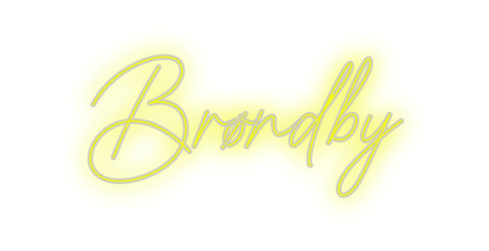 Custom Neon: Brøndby