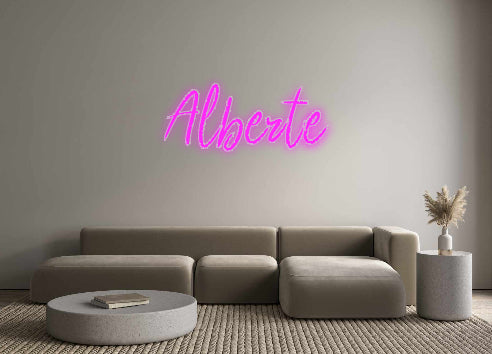 Benutzerdefiniertes Neon: Alberte