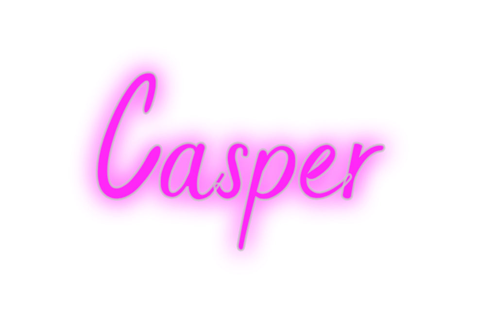 Benutzerdefiniertes Neon: Casper