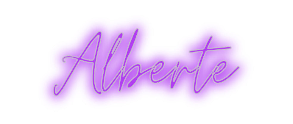 Benutzerdefiniertes Neon: Alberte
