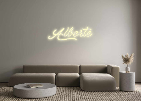 Benutzerdefiniertes Neon: Alberte