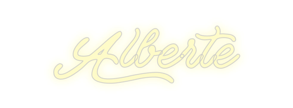 Benutzerdefiniertes Neon: Alberte
