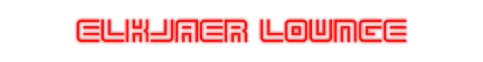 Benutzerdefiniertes Neon: Elkjaer Lounge