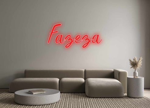Benutzerdefiniertes Neon: Fazeza