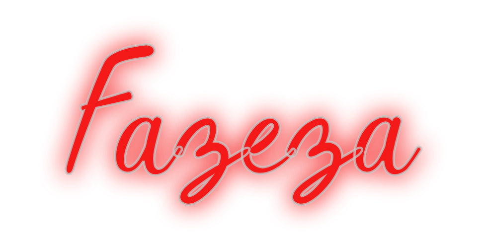 Benutzerdefiniertes Neon: Fazeza