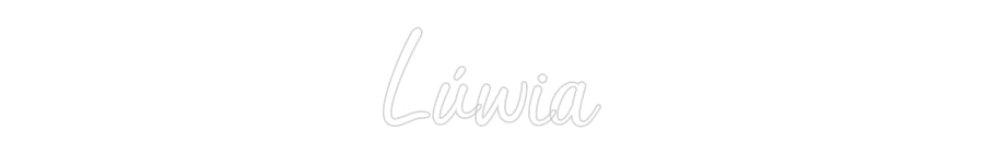 Benutzerdefiniertes Neon: Lúwia