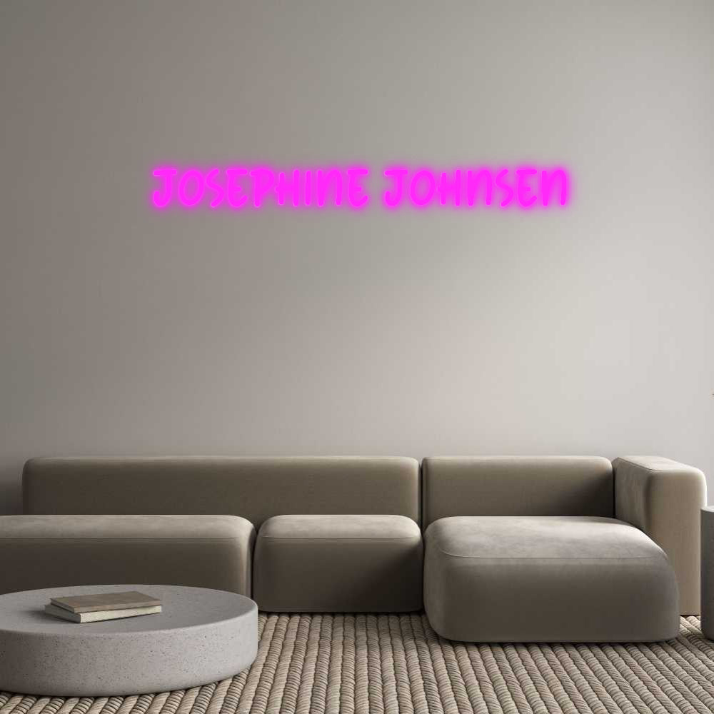 Benutzerdefiniertes Neon: Josephine Joh...