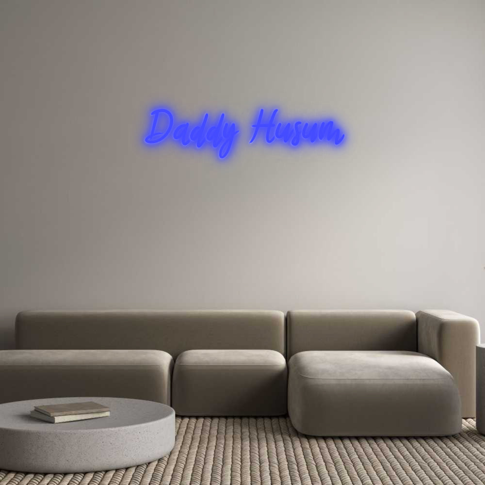 Custom Neon: Papa Husum