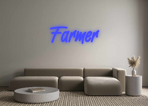 Custom Neon: Farmer