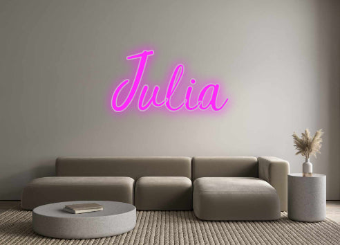 Custom Neon: Julia