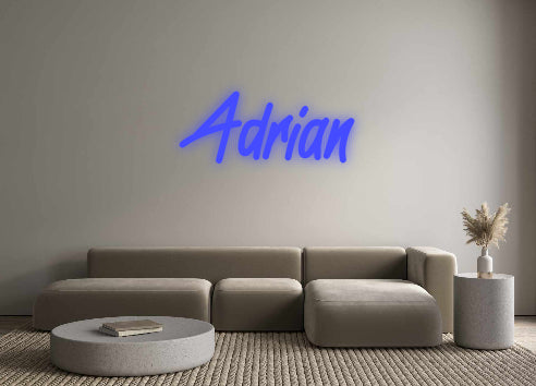 Benutzerdefiniertes Neon: Adrian