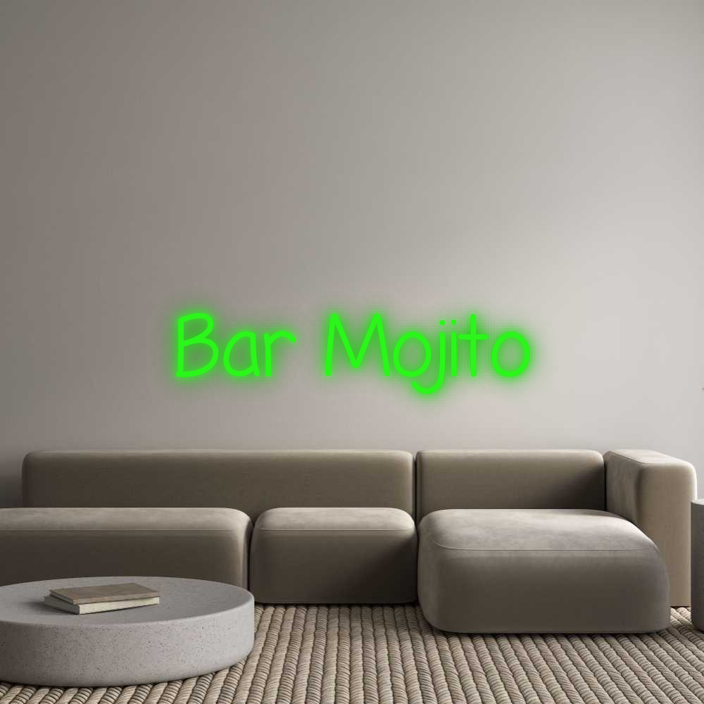Custom Neon: Bar Mojito