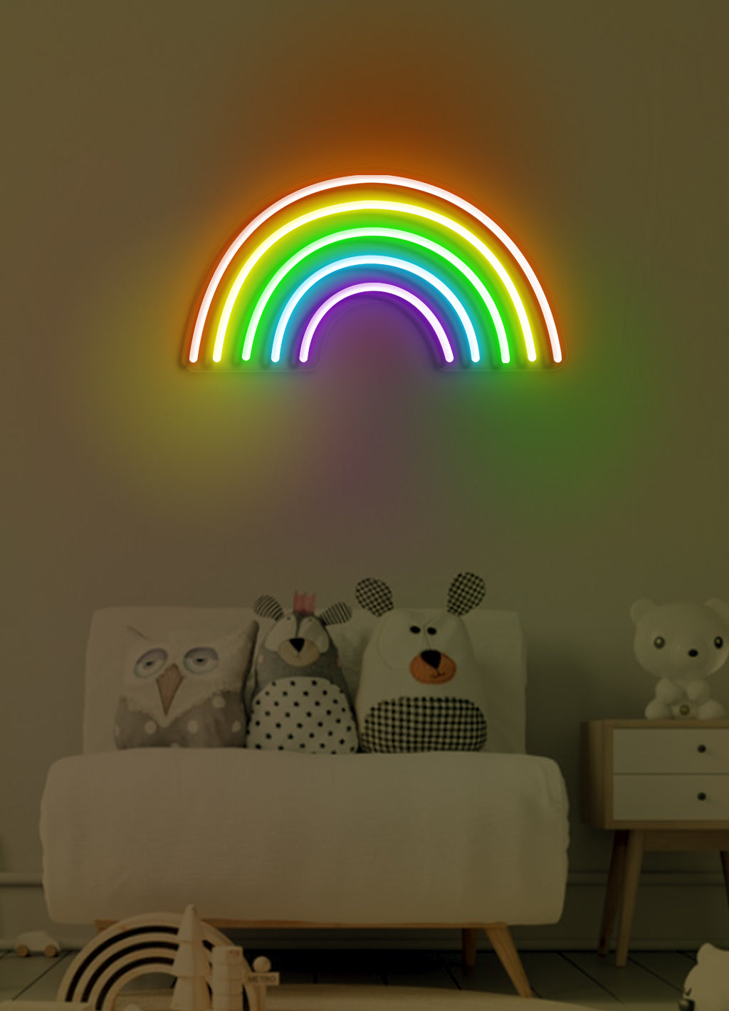 Regenbogen - LED Neonrock