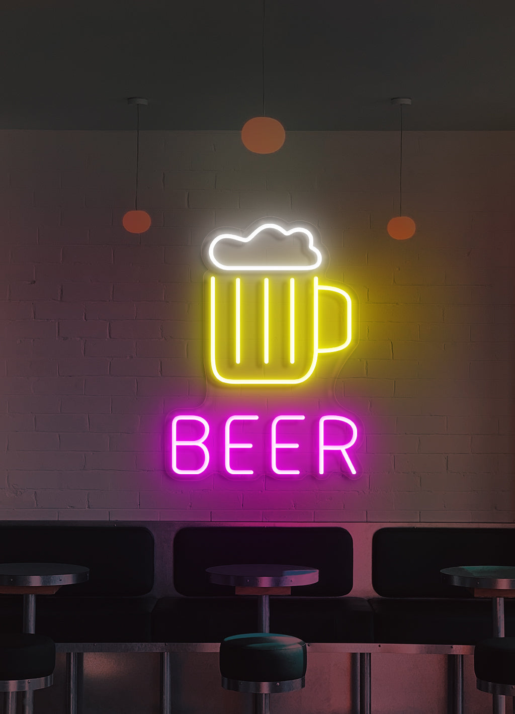 Bier - LED Neon Schild