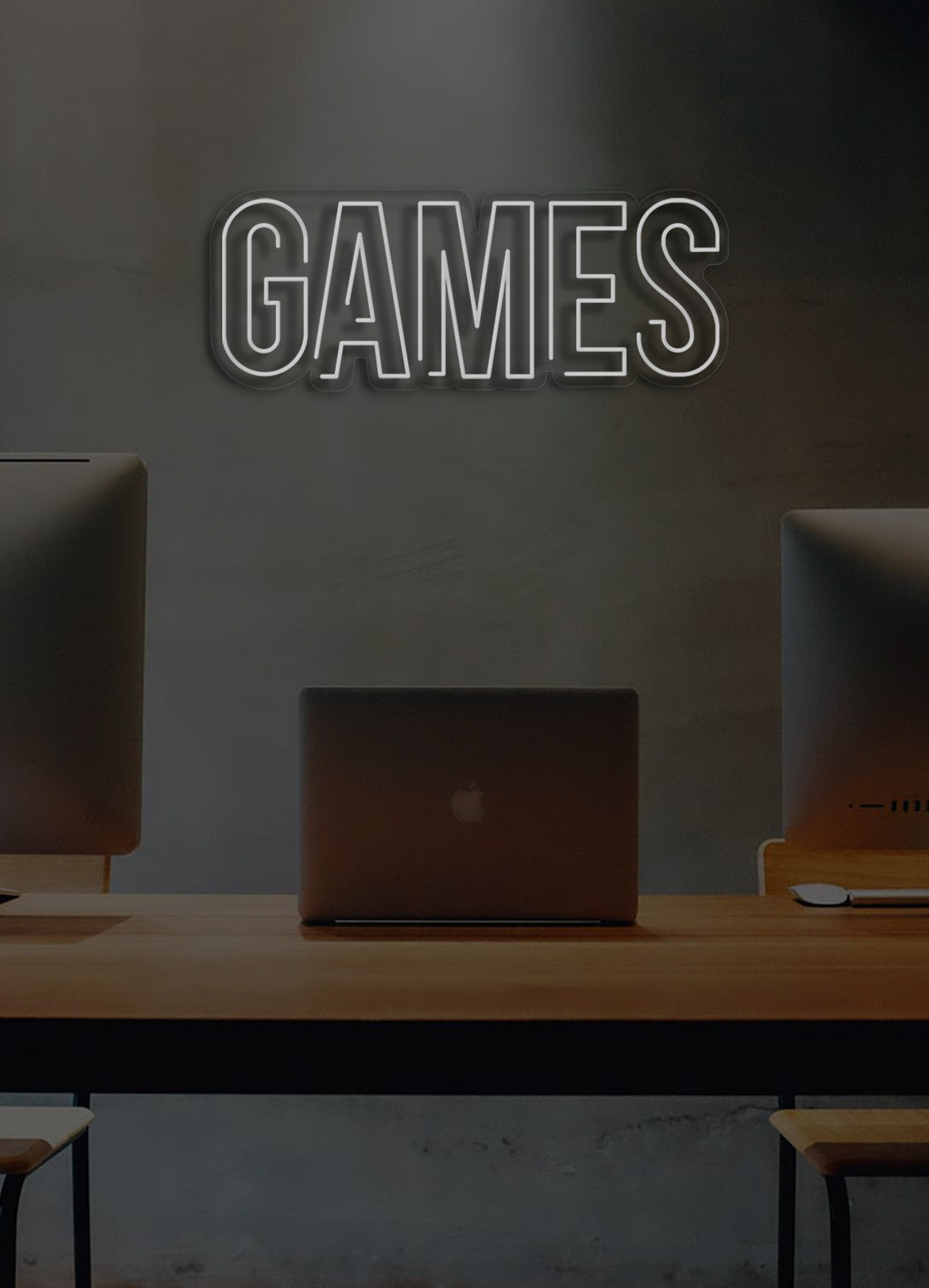 Spiele - LED Neonschirm