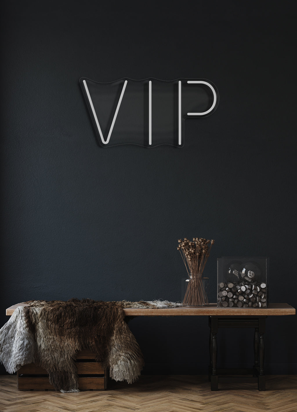 VIP - LED Neon-Schirm