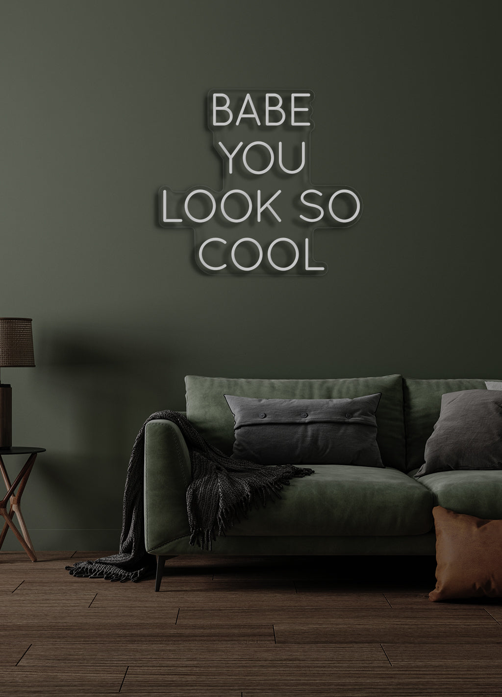 Baby, du siehst so cool aus – LED-Neonrock