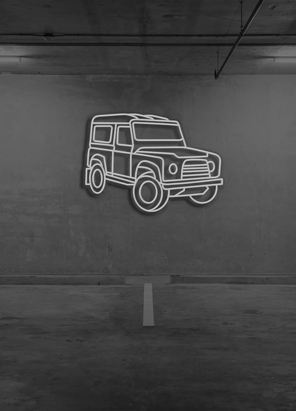 Offroad Auto - LED Neonbeleuchtung
