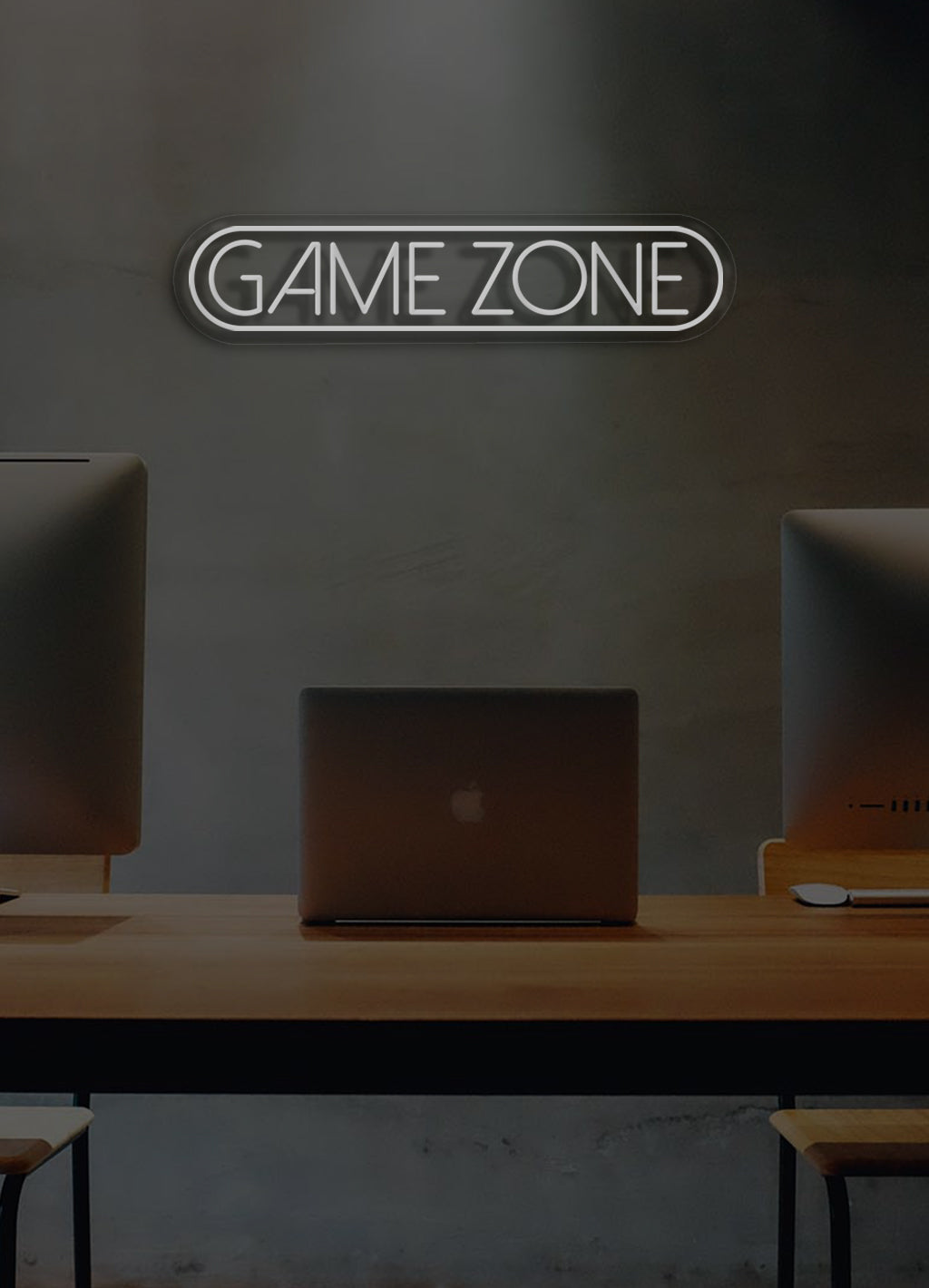 Spielzone - LED Neonschirm