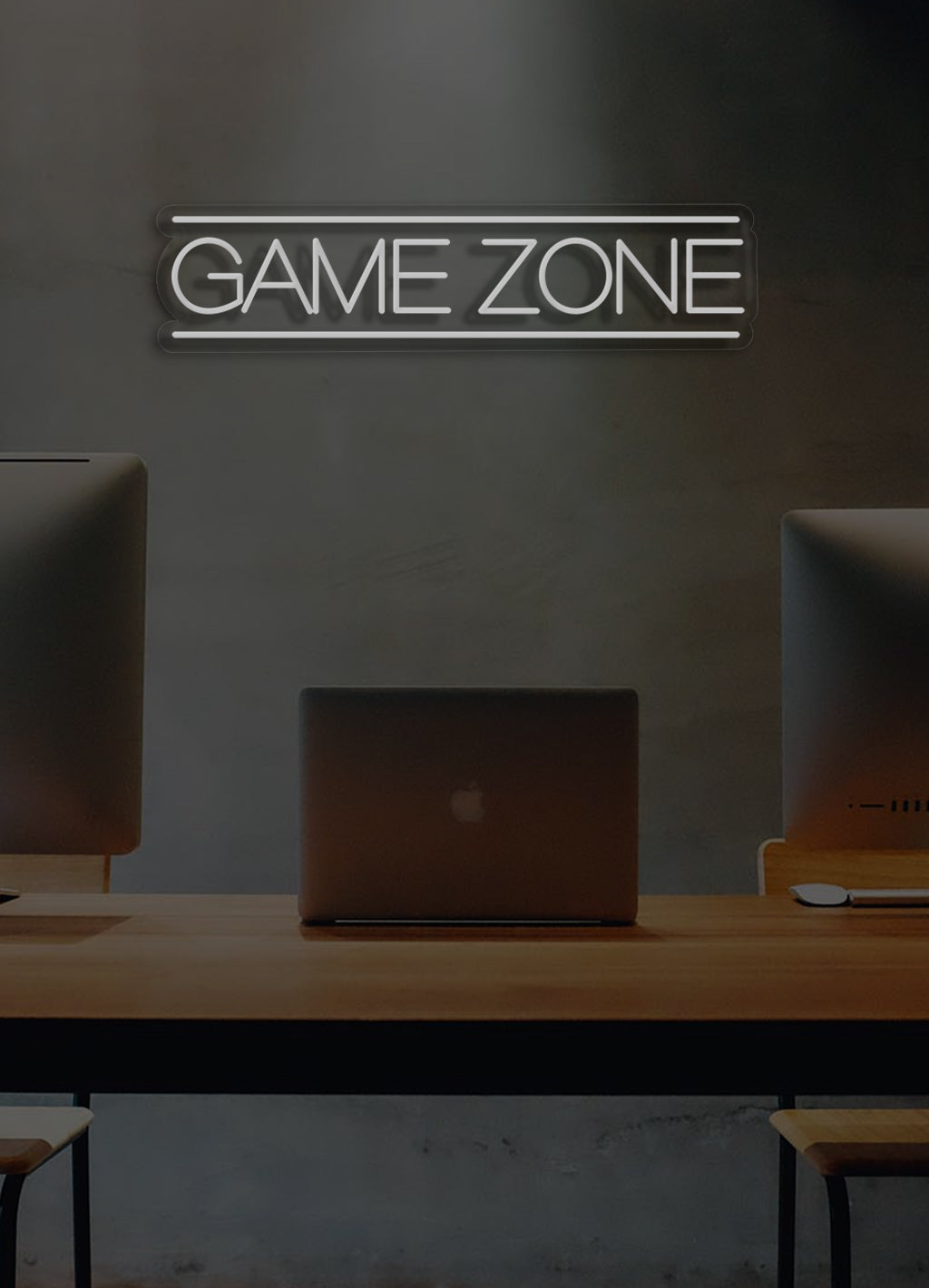 Spielzone - LED Neonschirm
