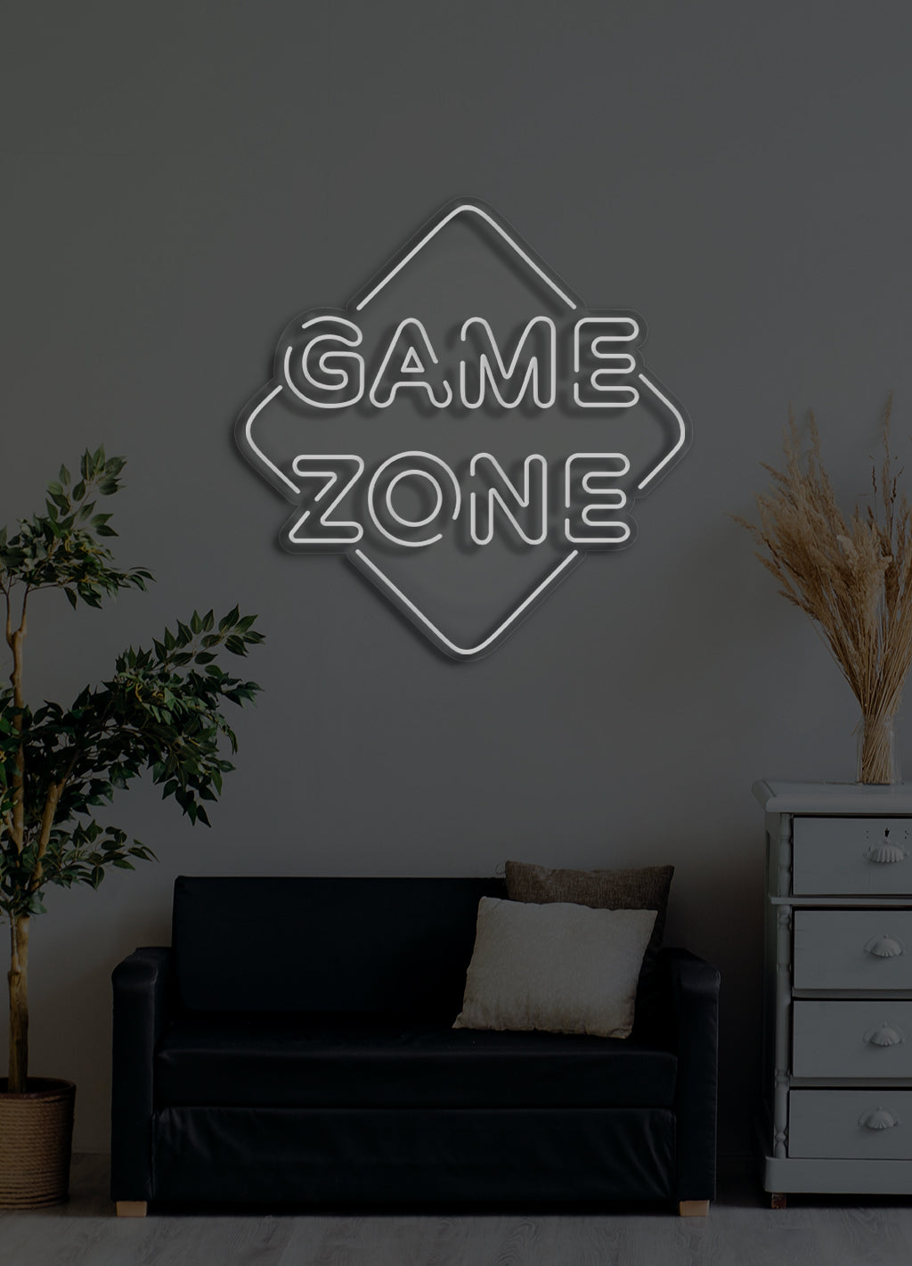 Game zone - LED Neon skilt