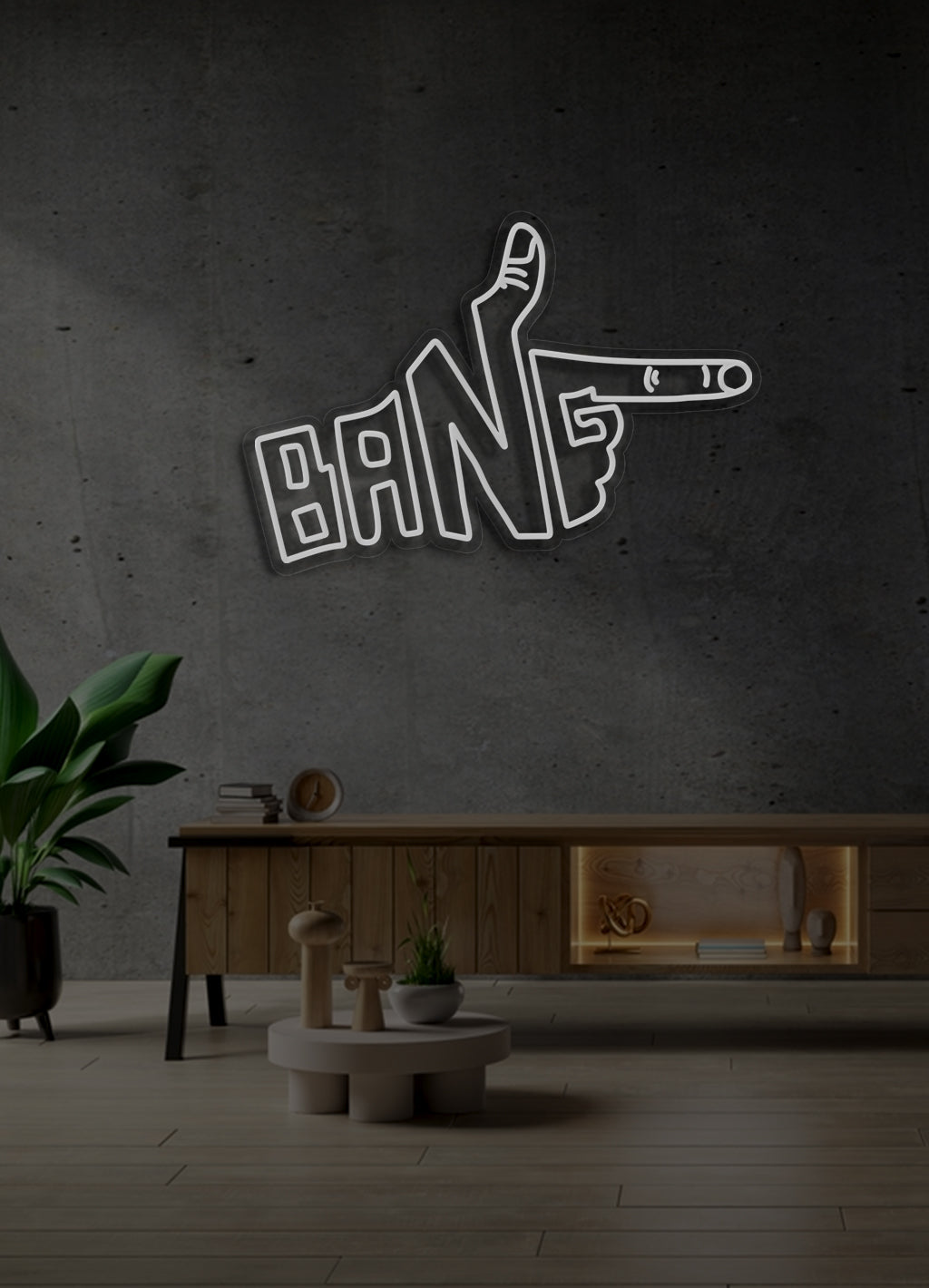 Bang - LED Neonrock