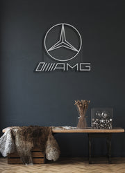 Mercedes AMG - LED Neon skilt