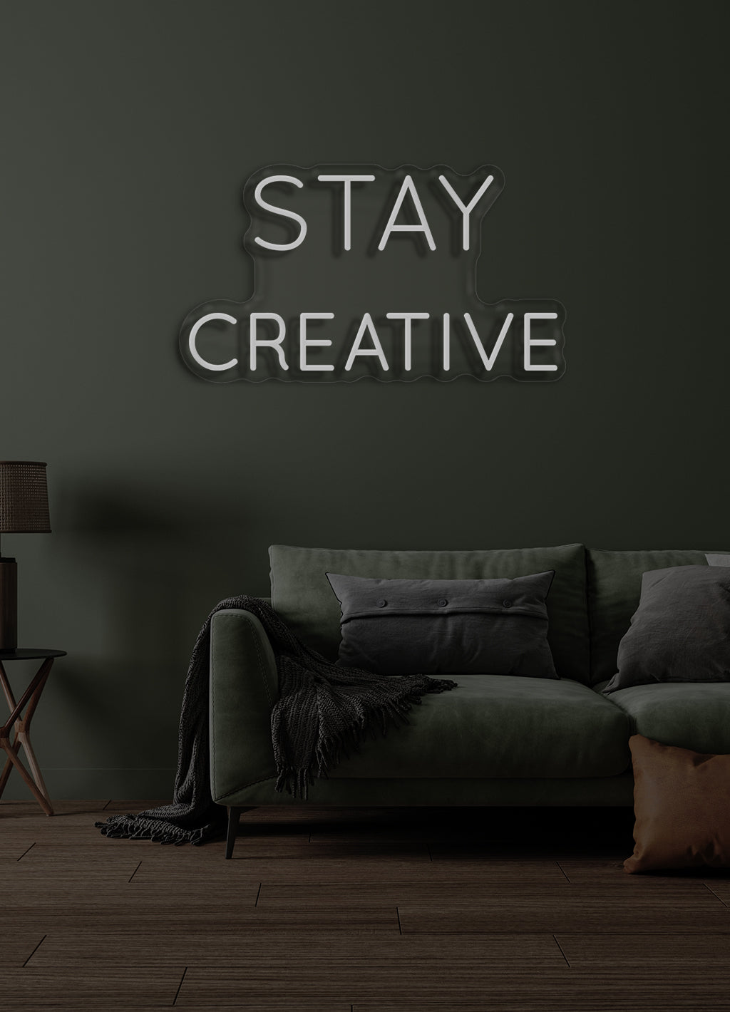 Stay creative - LED Neon skilt