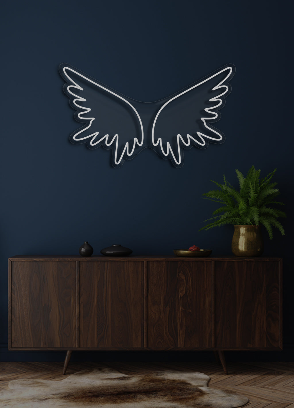 Wings - LED Neon skilt