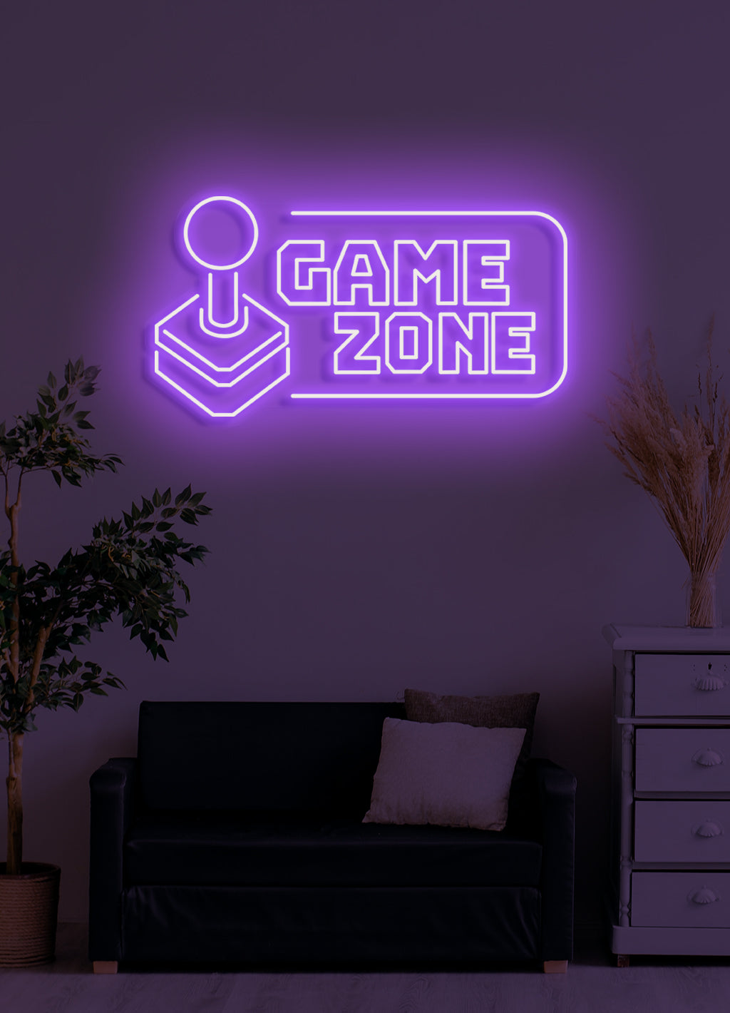 Spielzone - LED Neonschirm
