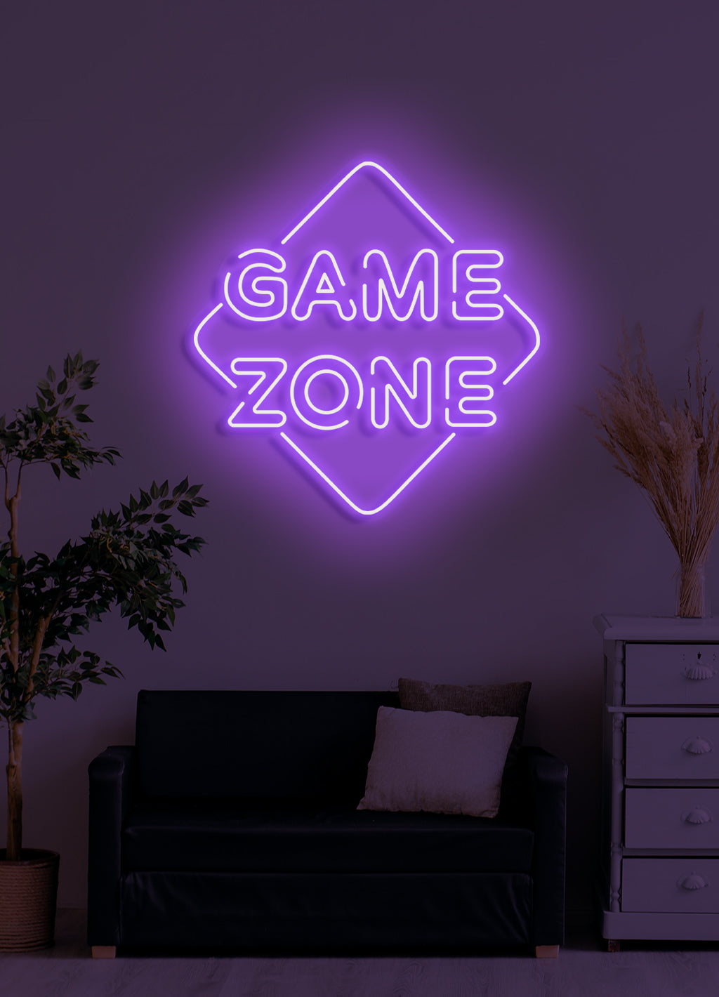 Game zone - LED Neon skilt