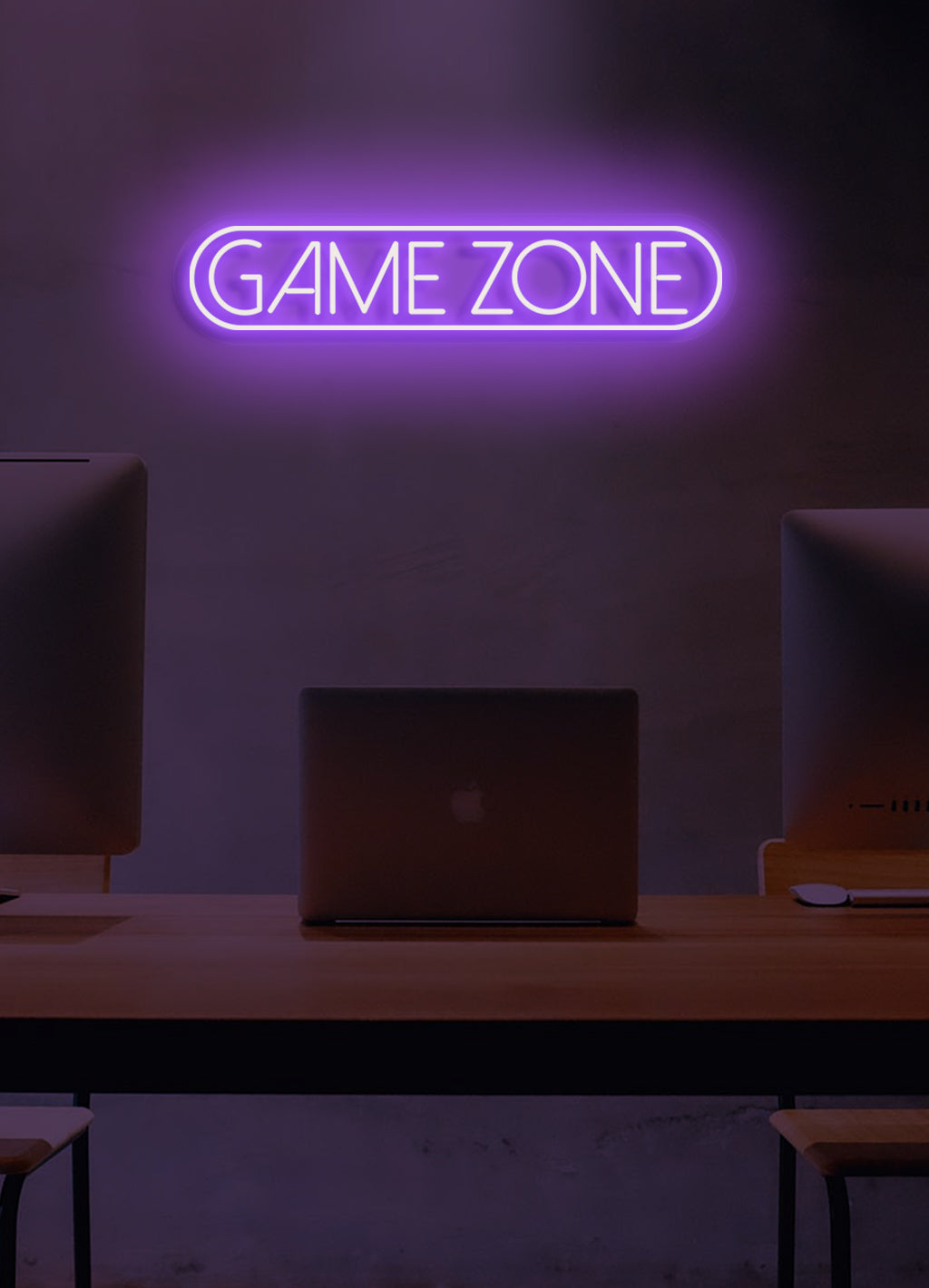 Spielzone - LED Neonschirm