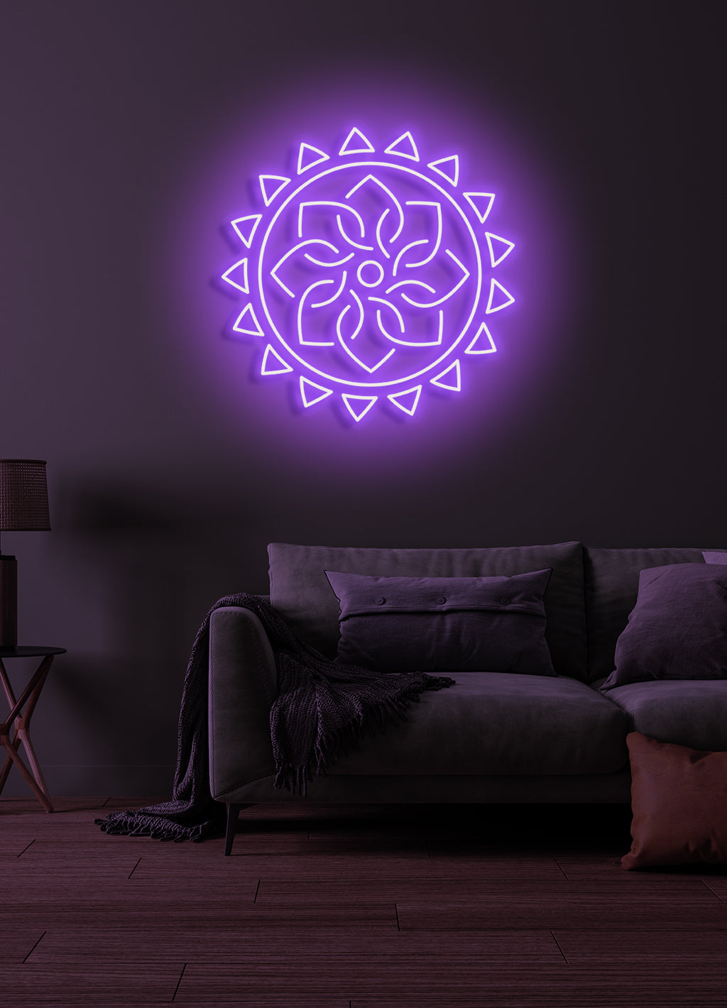 Yoga Blume - LED Neon Rock