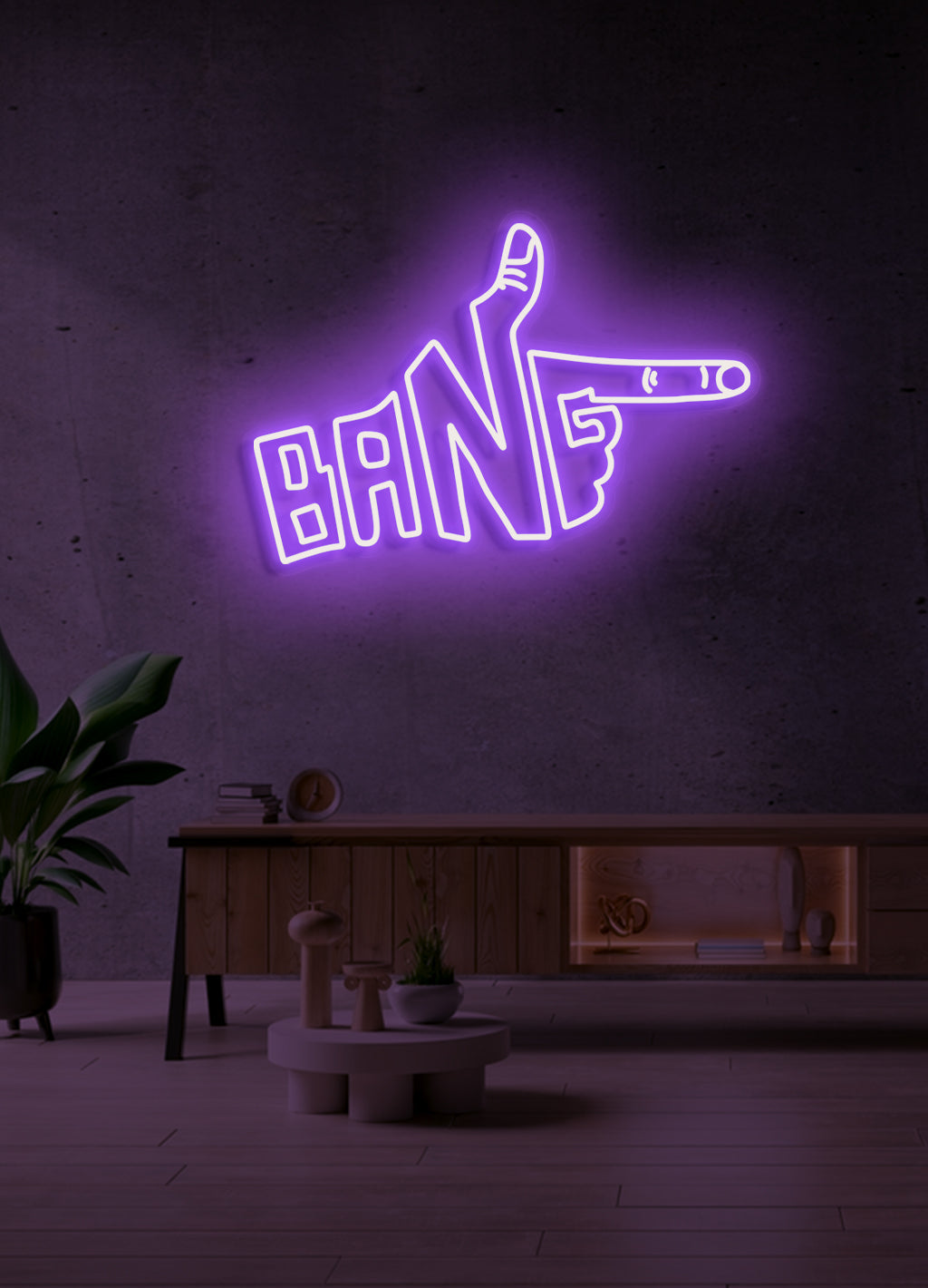 Bang - LED Neonrock