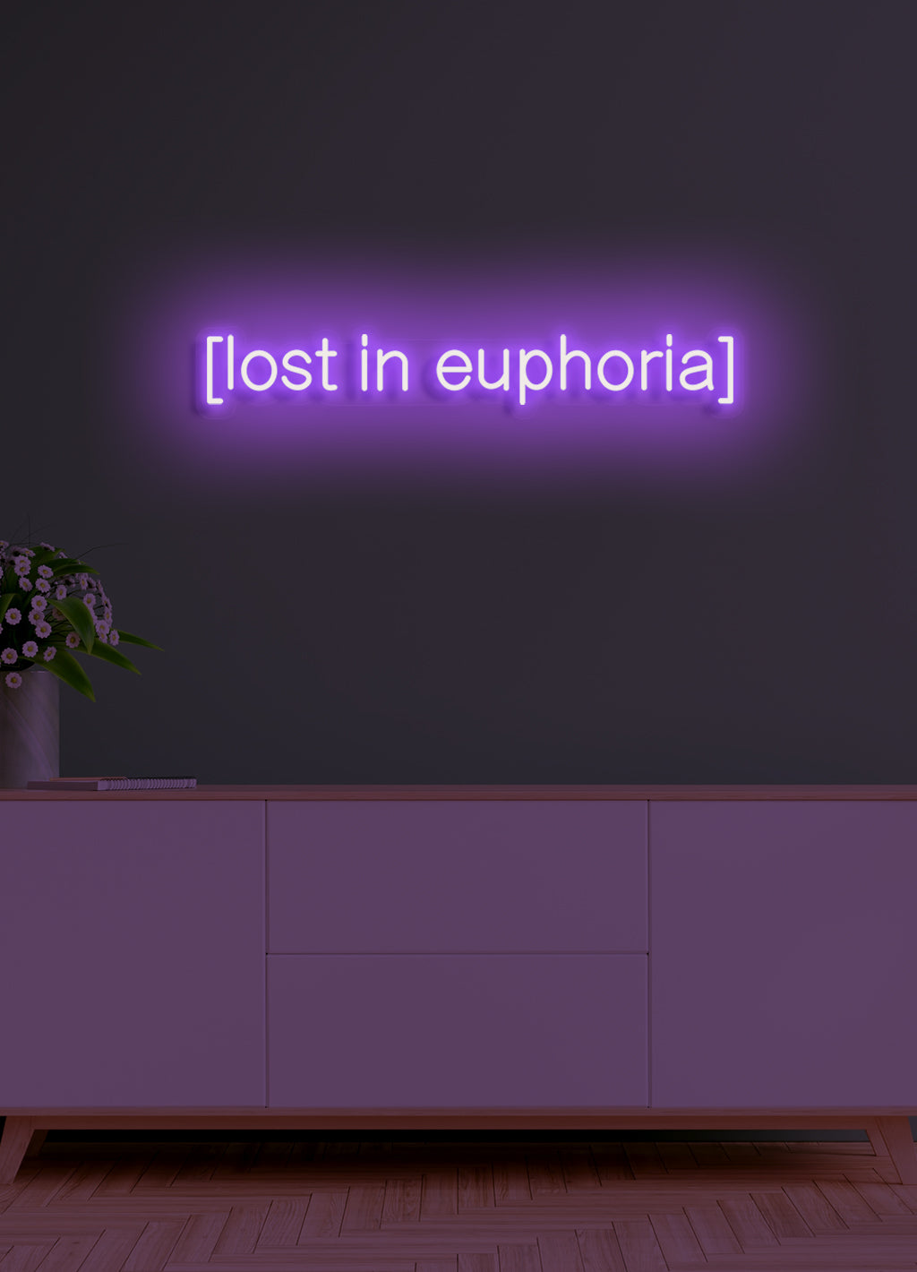 Verloren in Euphorie - LED Neonschild